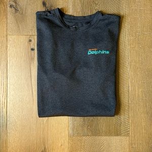 NIKE Men’s Size M NFL On Field Short Sleeve Dri-fit Tee Miami Dolphins